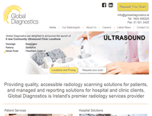 Tablet Screenshot of globaldiagnostics.ie